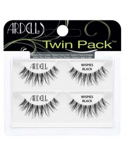 Ardell Lashes Wispies Black Twin Pack
